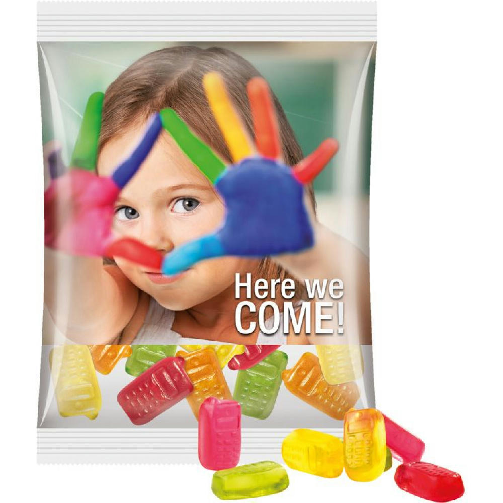 Maxitüte 50 g Trolli Fruchtgummi Standardformen