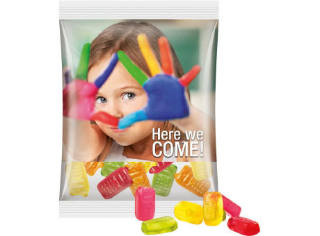 Maxitüte 50 g Trolli Fruchtgummi Standardformen