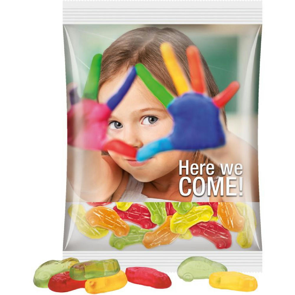 Maxitüte 50 g Trolli Fruchtgummi Standardformen