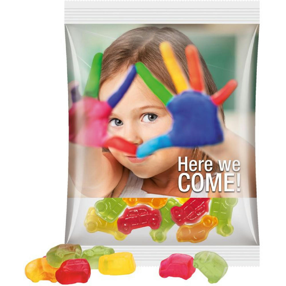 Maxitüte 50 g Trolli Fruchtgummi Standardformen