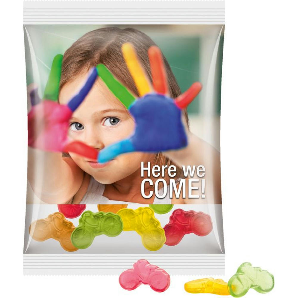 Maxitüte 50 g Trolli Fruchtgummi Standardformen