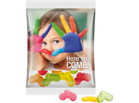 Maxitüte 50 g Trolli Fruchtgummi Standardformen