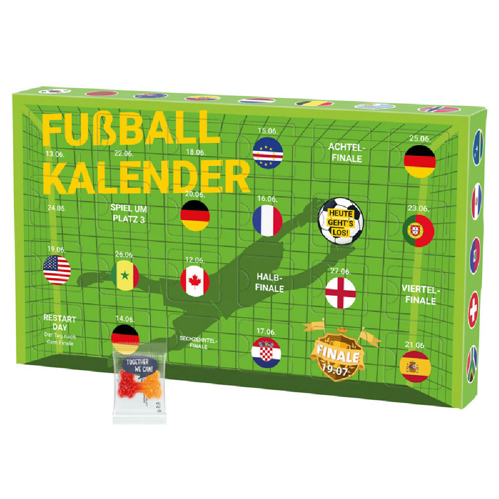 Eventkalender Eco L, Trolli Team Gummibärchen