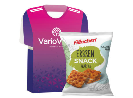 Trikot Box M, Filinchen Erbsen Snack Paprika