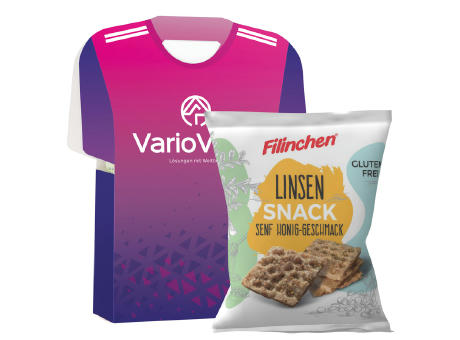 Trikot Box M, Filinchen Linsen Snack Honig-Senf