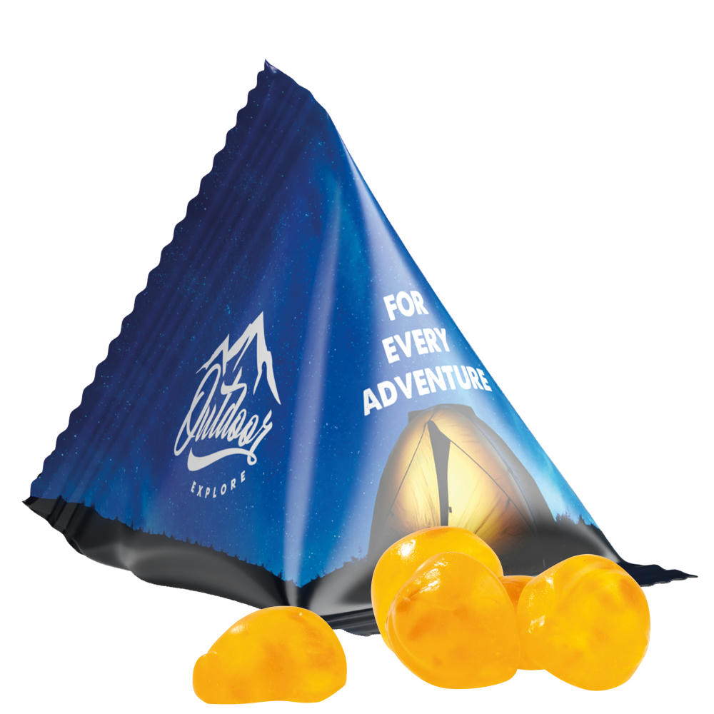 Tetraeder 15 g Trolli Vitamin-Fruchtgummi