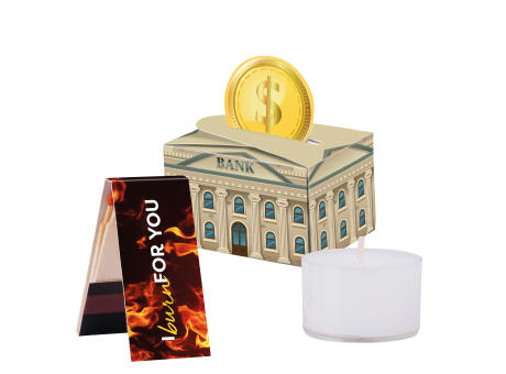 Geschenkbox Mini Teelicht