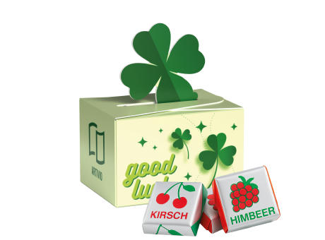 Geschenkbox Mini Kleeblatt