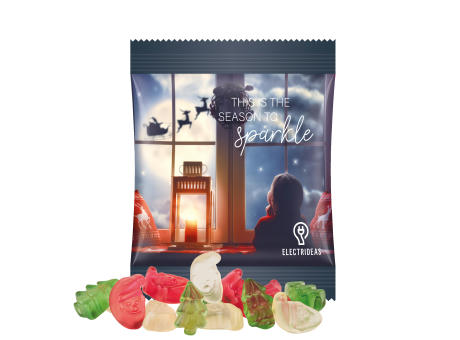 Minitüte 10 g Trolli Fruchtgummi Weihnachtsmischung