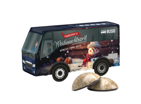 3D Präsent Bus Weihnachten