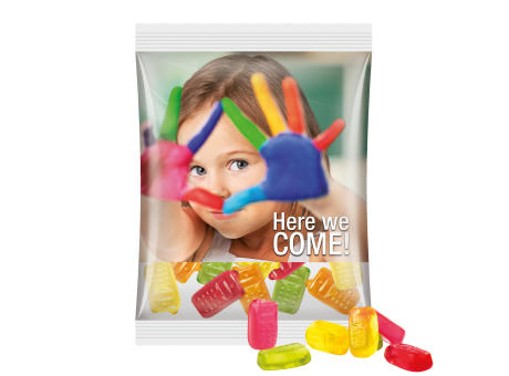 Maxitüte 50 g Trolli Fruchtgummi Standardformen