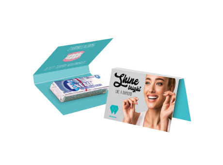Werbekarte Visitenkartenformat Wrigley's EXTRA®