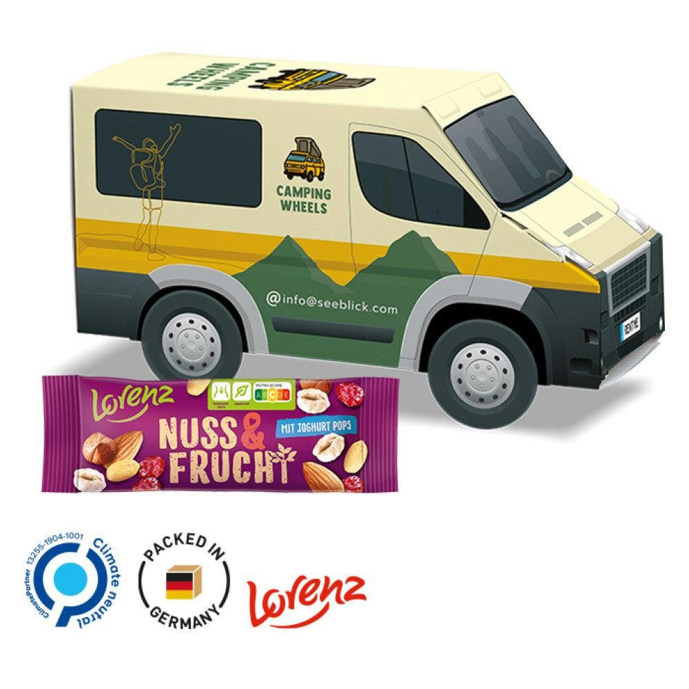 Transporter Präsent, Lorenz Nuss & Frucht mit Joghurt Pops