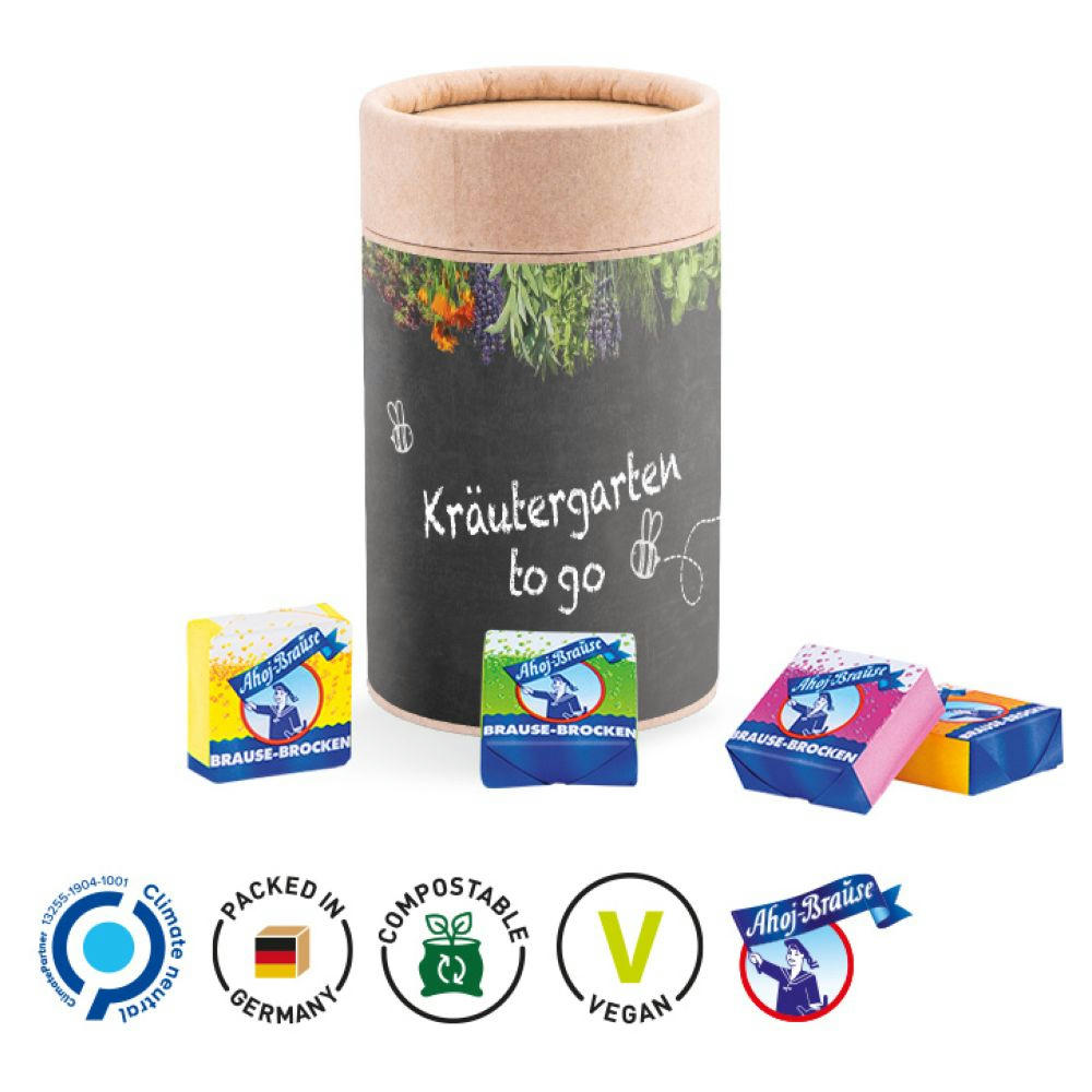 Papierdose Eco Midi, verschiedene Füllvarianten