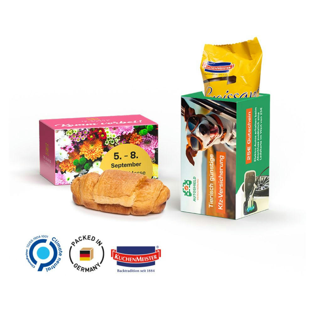 Frühstücksbox mit Kuchenmeister Croissant