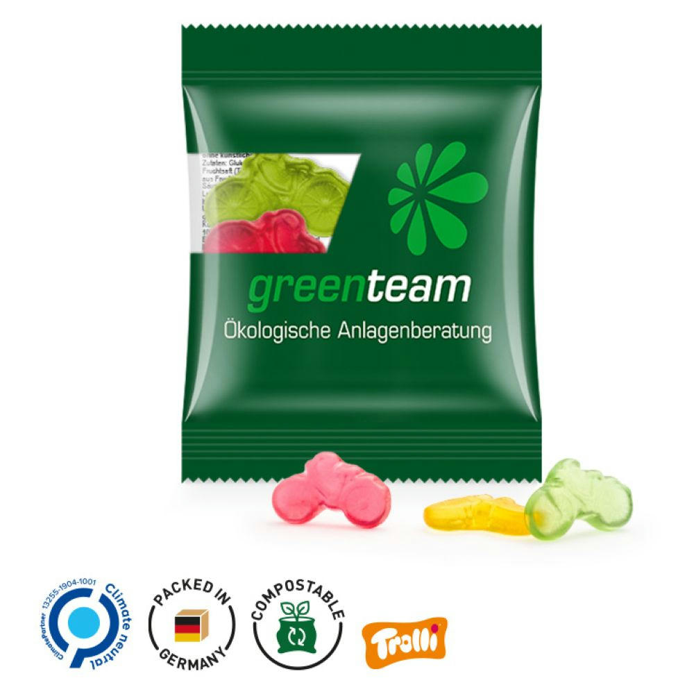 Minitüte 10g, Fruchtgummi Standardformen