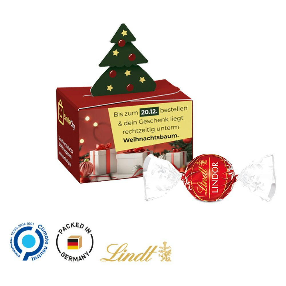 Geschenkbox Mini, Weihnachten, verschiedene Füllvarianten