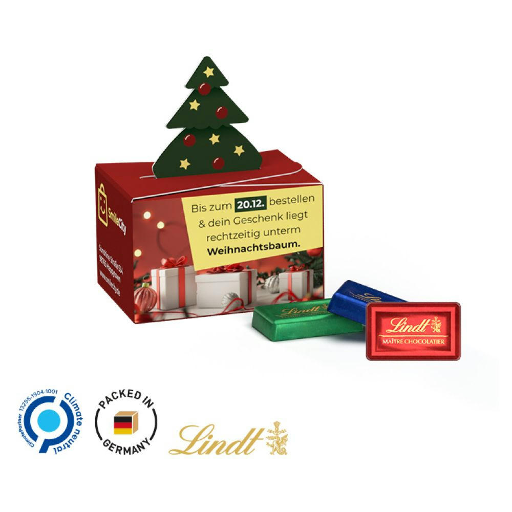 Geschenkbox Mini, Weihnachten, verschiedene Füllvarianten