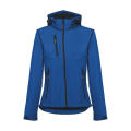 THC ZAGREB WOMEN. Chaqueta softshell para mujer, con capucha removible