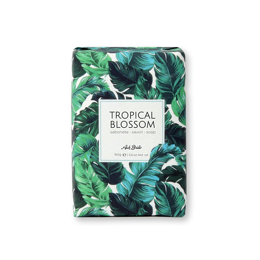 TROPICAL BLOSSOM. Jabones enriquecidos con aceite de oliva (160g)