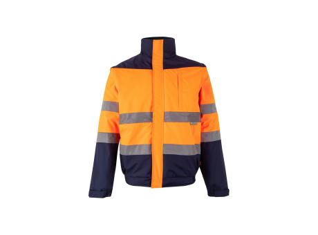 VL JUPITER. Chaqueta acolchada bicolor (180g/m²) en poliéster (100%), con revestimiento de PU