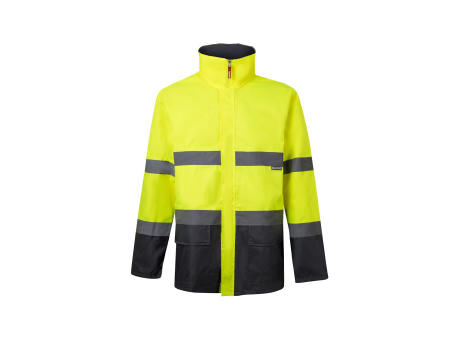 VL THEMIS. Parka bicolor (190g/m²), en poliéster (100%), con revestimiento de PU