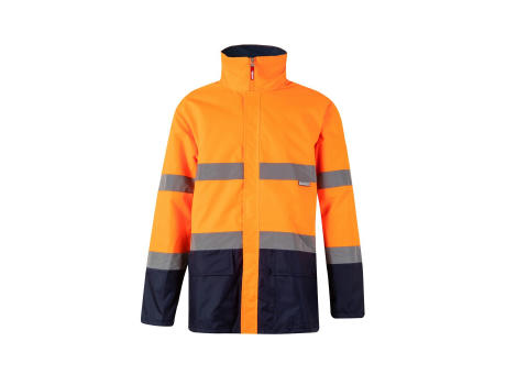 VL THEMIS. Parka bicolor (190g/m²), en poliéster (100%), con revestimiento de PU