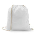 ISTANBUL. Mochila confeccionada en algodón reciclado (70%) y poliéster (30% rPET) (150 g/m²)