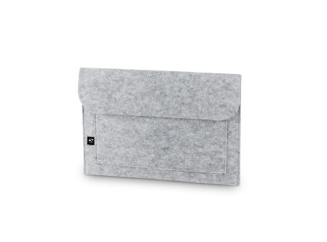 FELPY SLEEVE. Bolsa de fieltro reciclado (100% rPET) para portátil