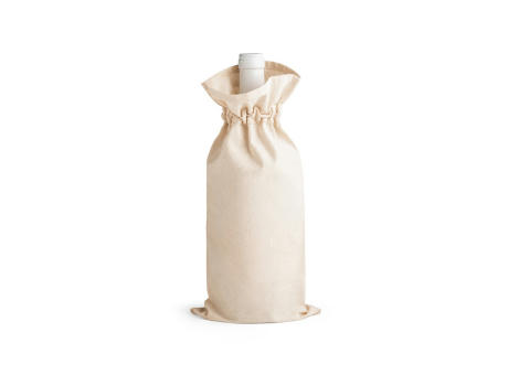 JEROME. Bolsa para botella 100% algodón (180 g/m²)