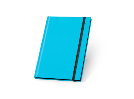 WATTERS. Cuaderno A5 en PU fluorescente con páginas rayadas