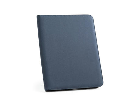 EMERGE FOLDER. Carpeta tamaño A4 hecha en poliéster reciclado (100% rPET) 300D con cremallera