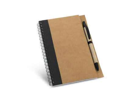 ASIMOV. Bloc de notas tamaño B6 con espiral, páginas lisas