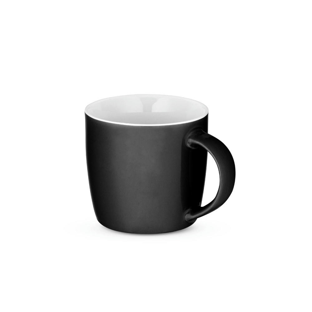 COMANDER. Taza de cerámica con acabado brillante, 370 ml