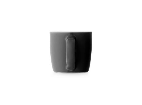 COMANDER. Taza de cerámica con acabado brillante, 370 ml