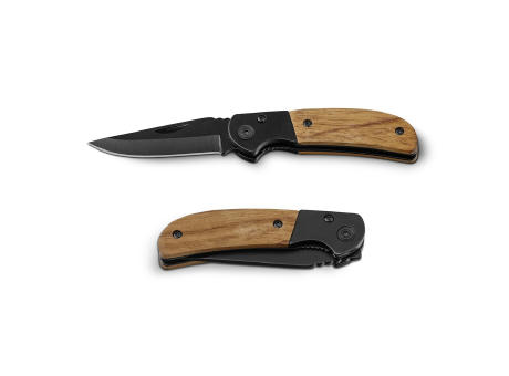 SPLIT. Navaja de bolsillo de acero inoxidable y madera