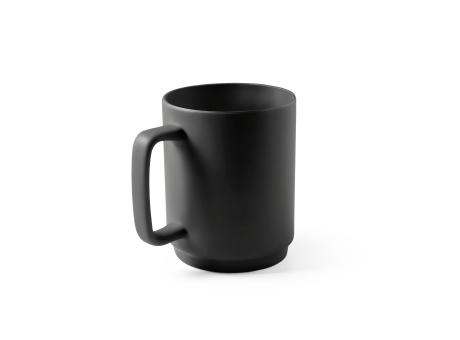 MIGHTY. Taza de cerámica con cuerpo cilíndrico 330 mL