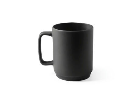 MIGHTY. Taza de cerámica con cuerpo cilíndrico 330 mL