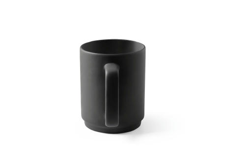 MIGHTY. Taza de cerámica con cuerpo cilíndrico 330 mL