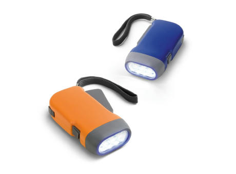 EDDIE. Linterna Dynamo con 3 leds