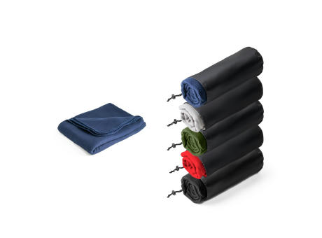 GALLIOT. Manta polar (180 g/m²) en poliéster reciclado (100% rPET)