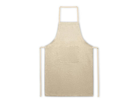 ZIMBRO. Delantal con algodón reciclado (140 g/m²)