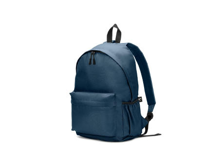 ROSARIO. Mochila clásica con un diseño atemporal en poliéster reciclado 600D