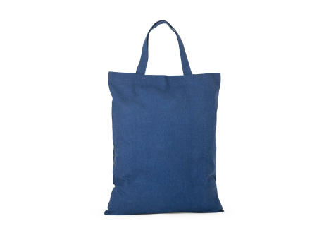 SIENA. Bolsa plegable de algodón (50%), algodón reciclado (30%) y poliéster (20% rPET) (140 g/m²)