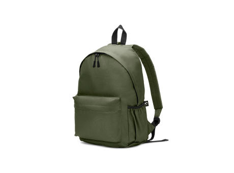 ROSARIO. Mochila clásica con un diseño atemporal en poliéster reciclado 600D