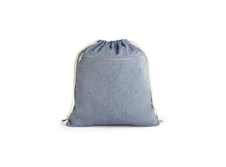 CHANCERY. Bolsa de cordón de algodón reciclado (70%), poliéster (30% rPET) (140 g/m²)
