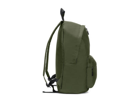 ROSARIO. Mochila clásica con un diseño atemporal en poliéster reciclado 600D
