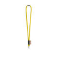 WISBECH. SET Lanyard TUBE Long (Ø 7 mm) con mosquetón de gatillo de 9 mm y cierre de seguridad de Ø 7 mm