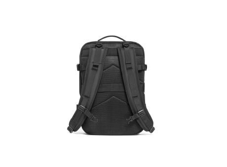 DALLAS. Mochila de viaje de poliéster reciclado de alta densidad 600D para portátil de 17.3