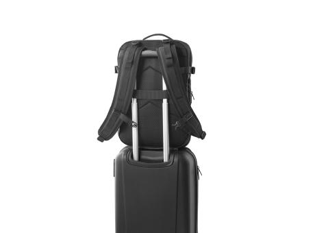 DALLAS. Mochila de viaje de poliéster reciclado de alta densidad 600D para portátil de 17.3